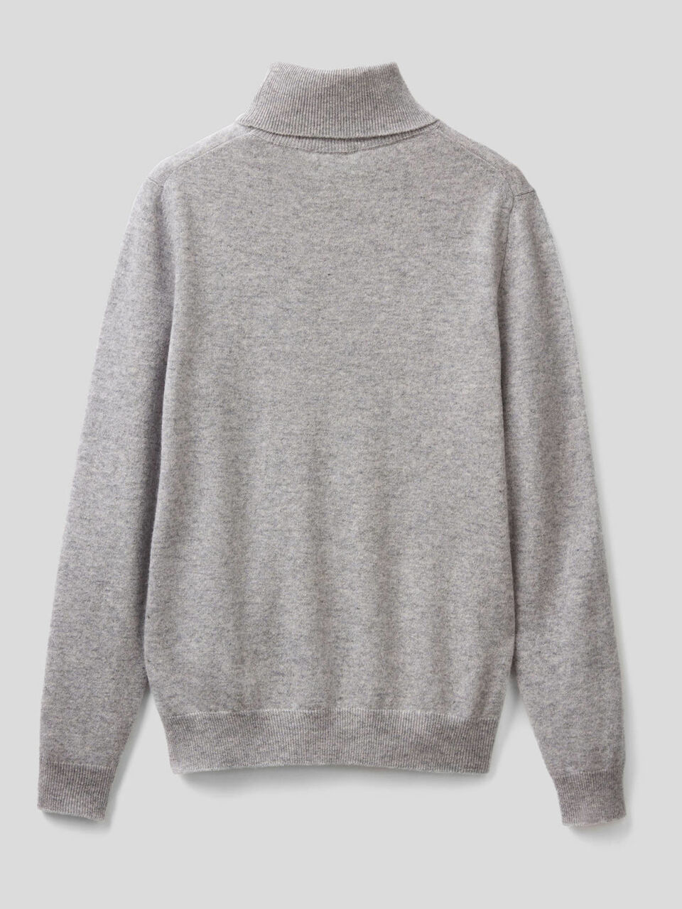 Turtleneck sweater in pure virgin wool image number 2