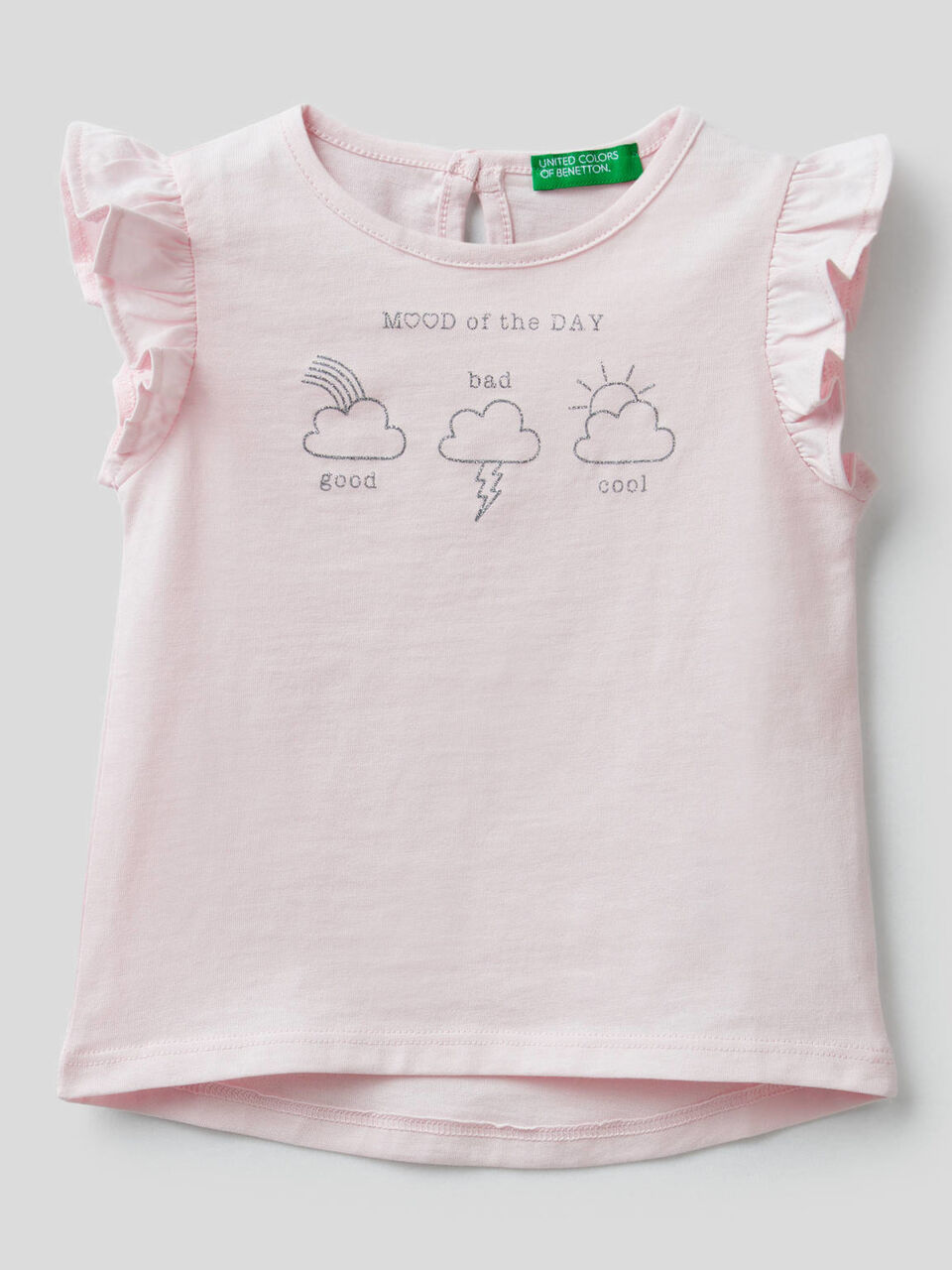 T-shirt with cap sleeves image number 1