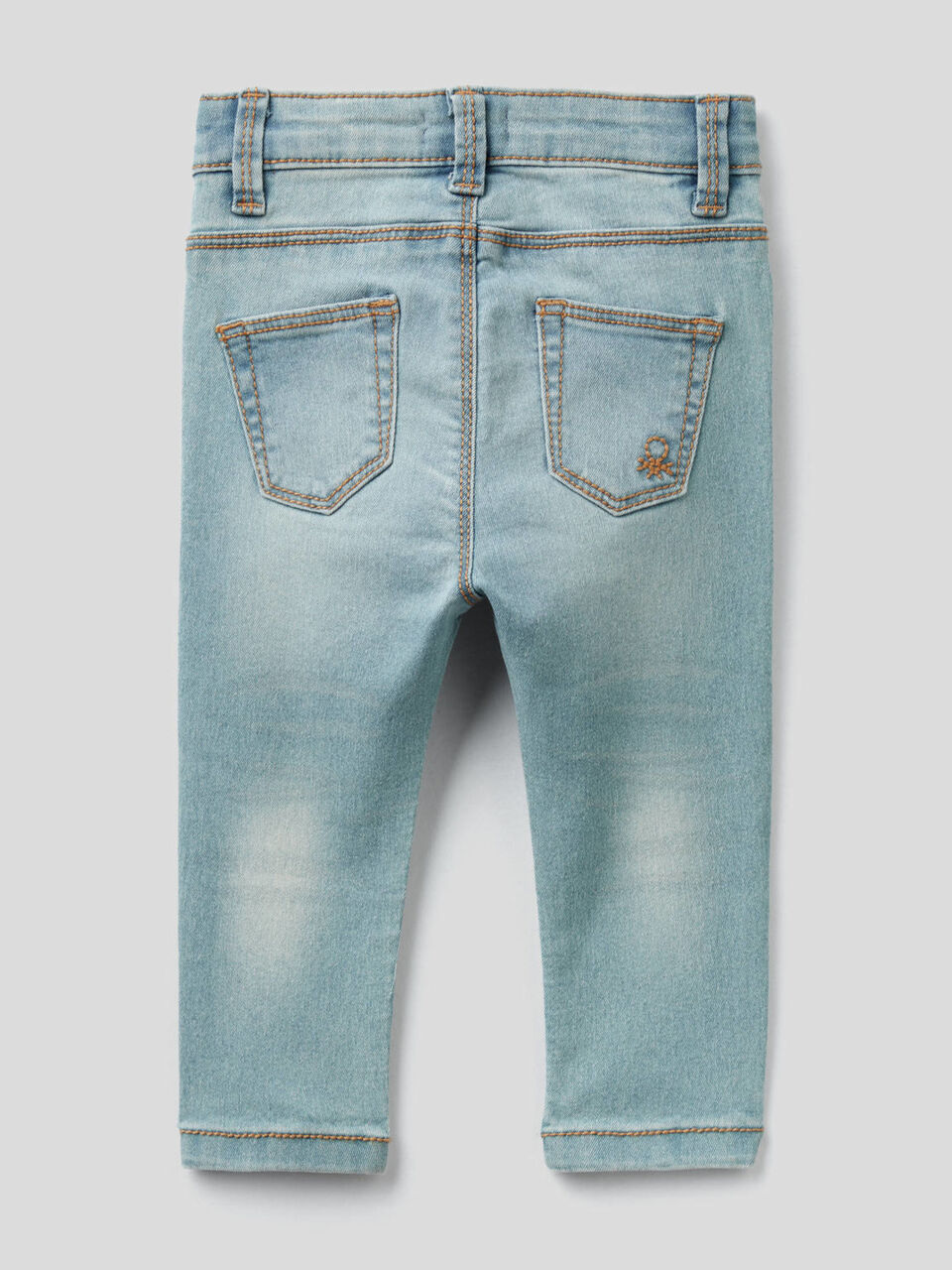 Skinny fit jeans in stretch cotton blend image number 2