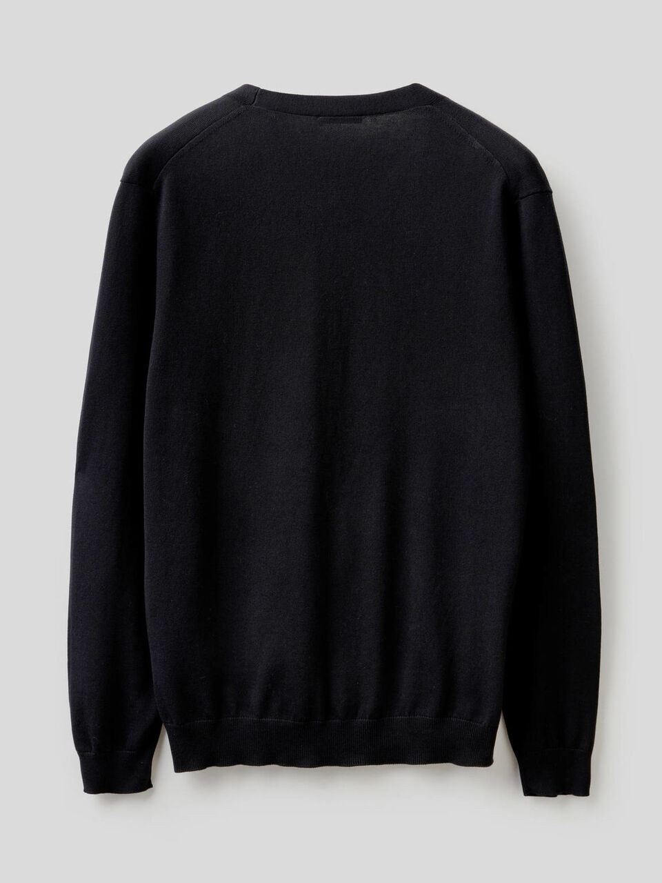 Cardigan in 100% cotton with V-neck image number null