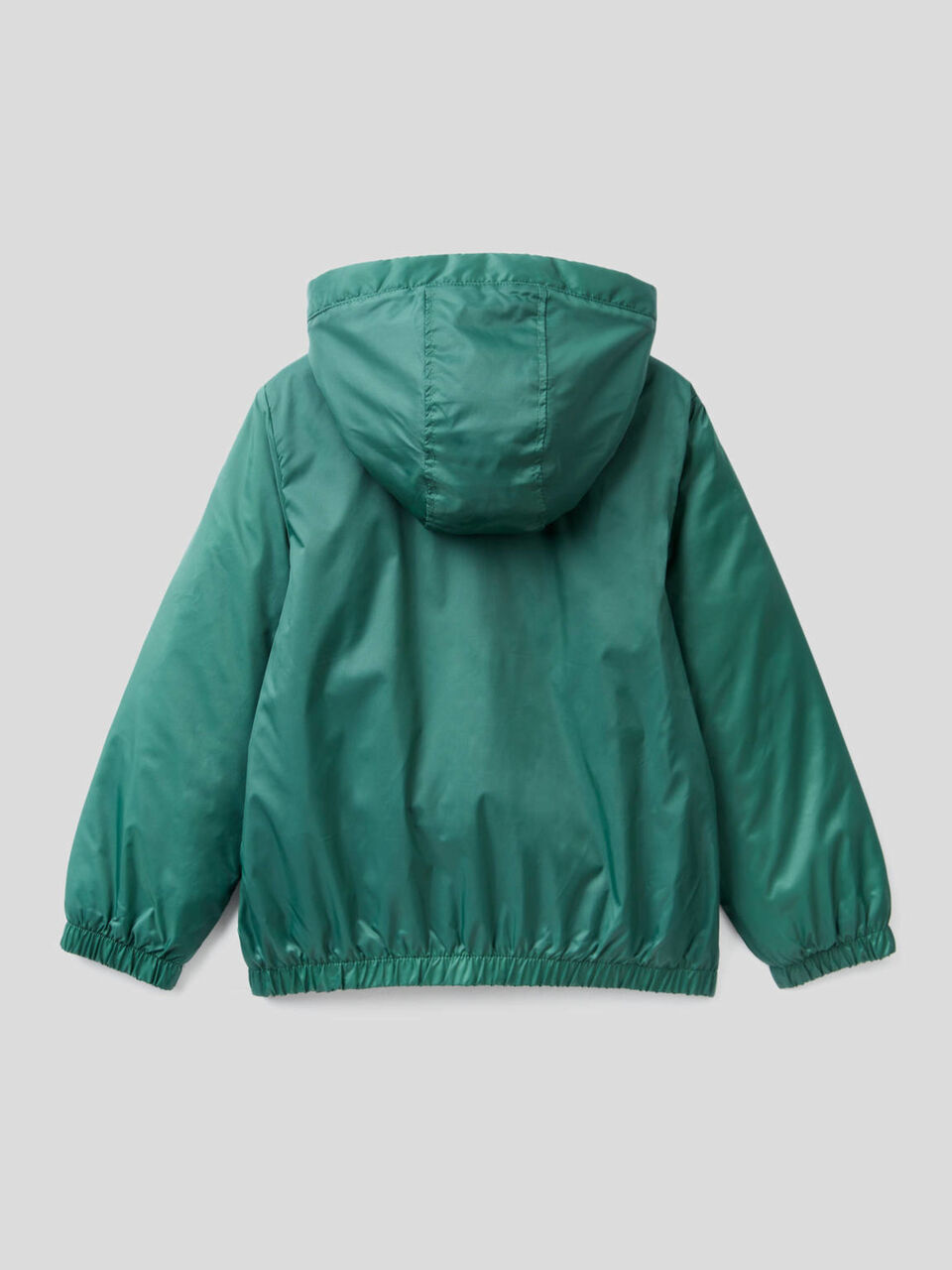 Jacket with zipper and hood image number 2