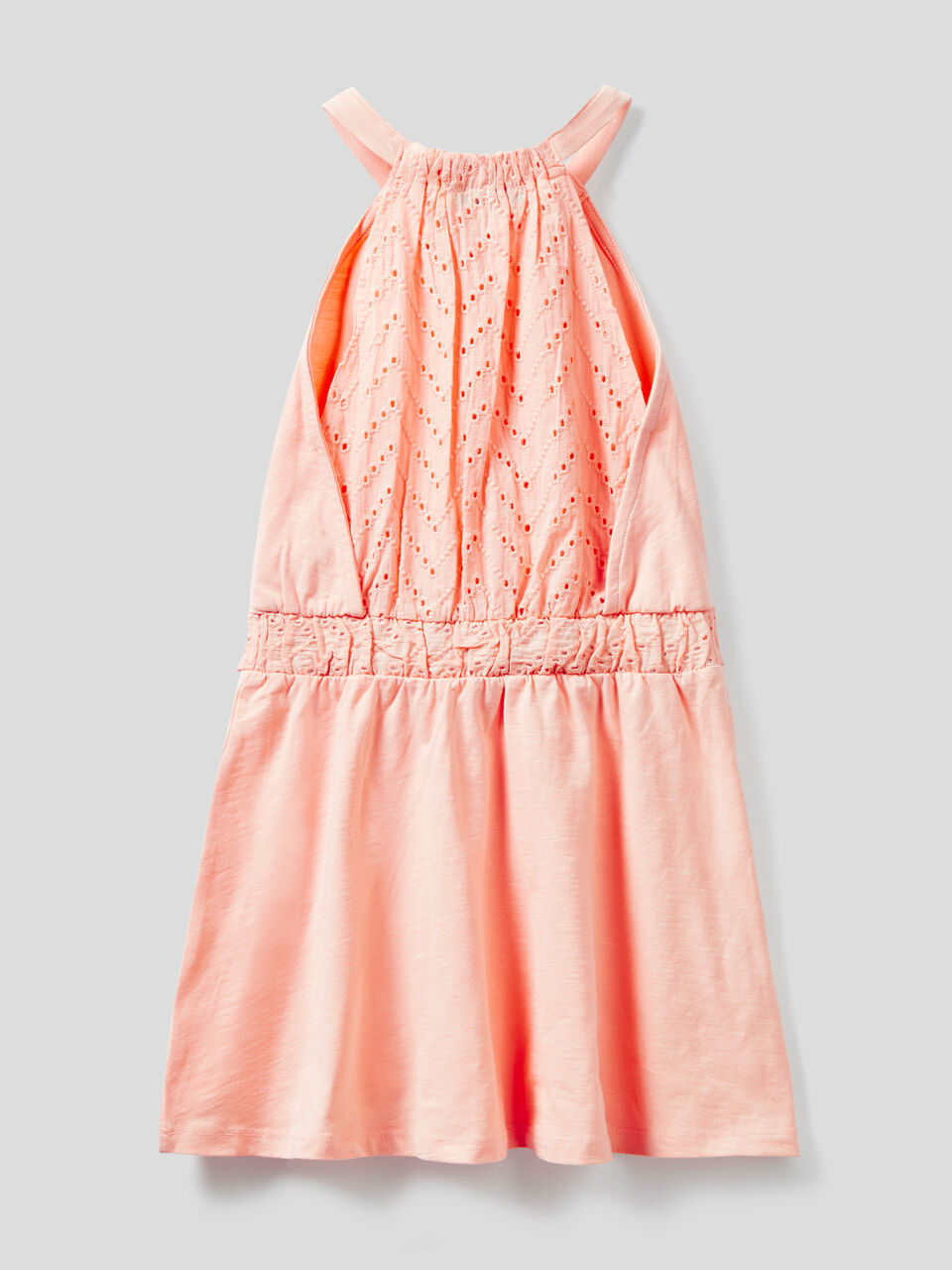 Dress with broderie anglaise details image number 2