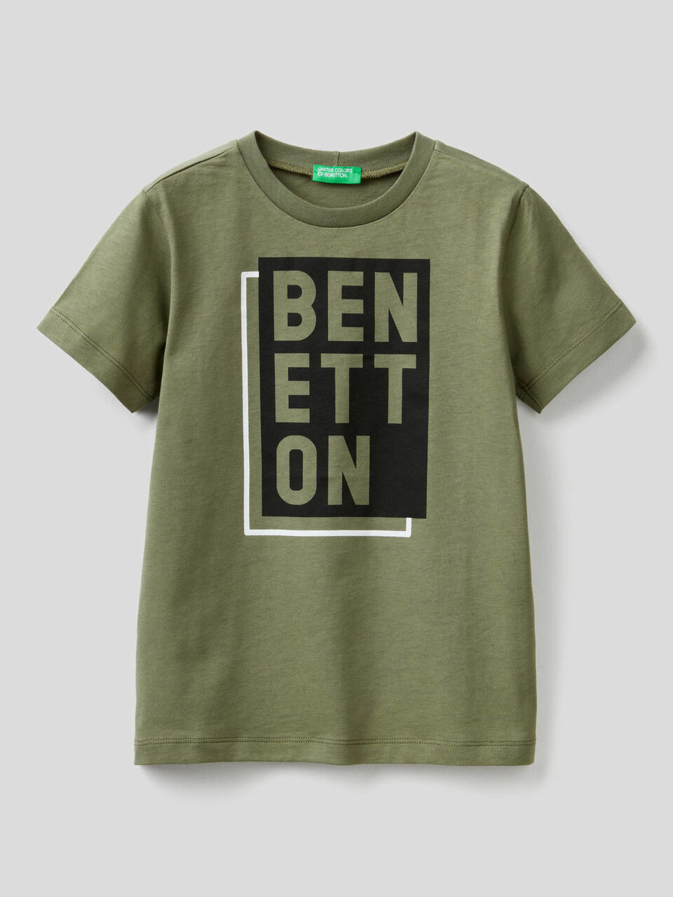 100% cotton t-shirt with print image number 1