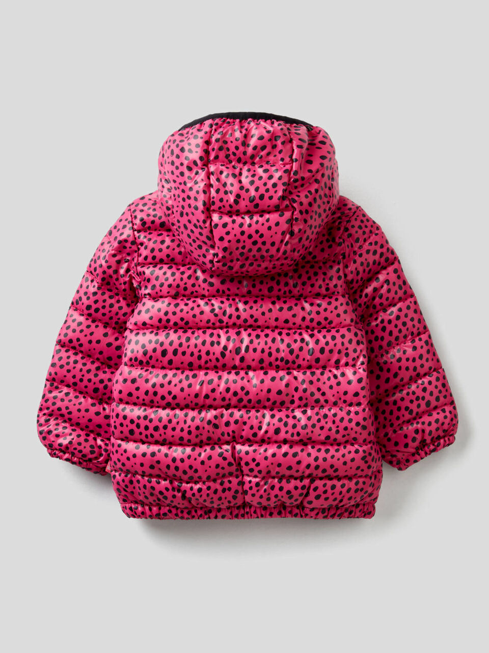 Jacket with allover pattern hood image number 2