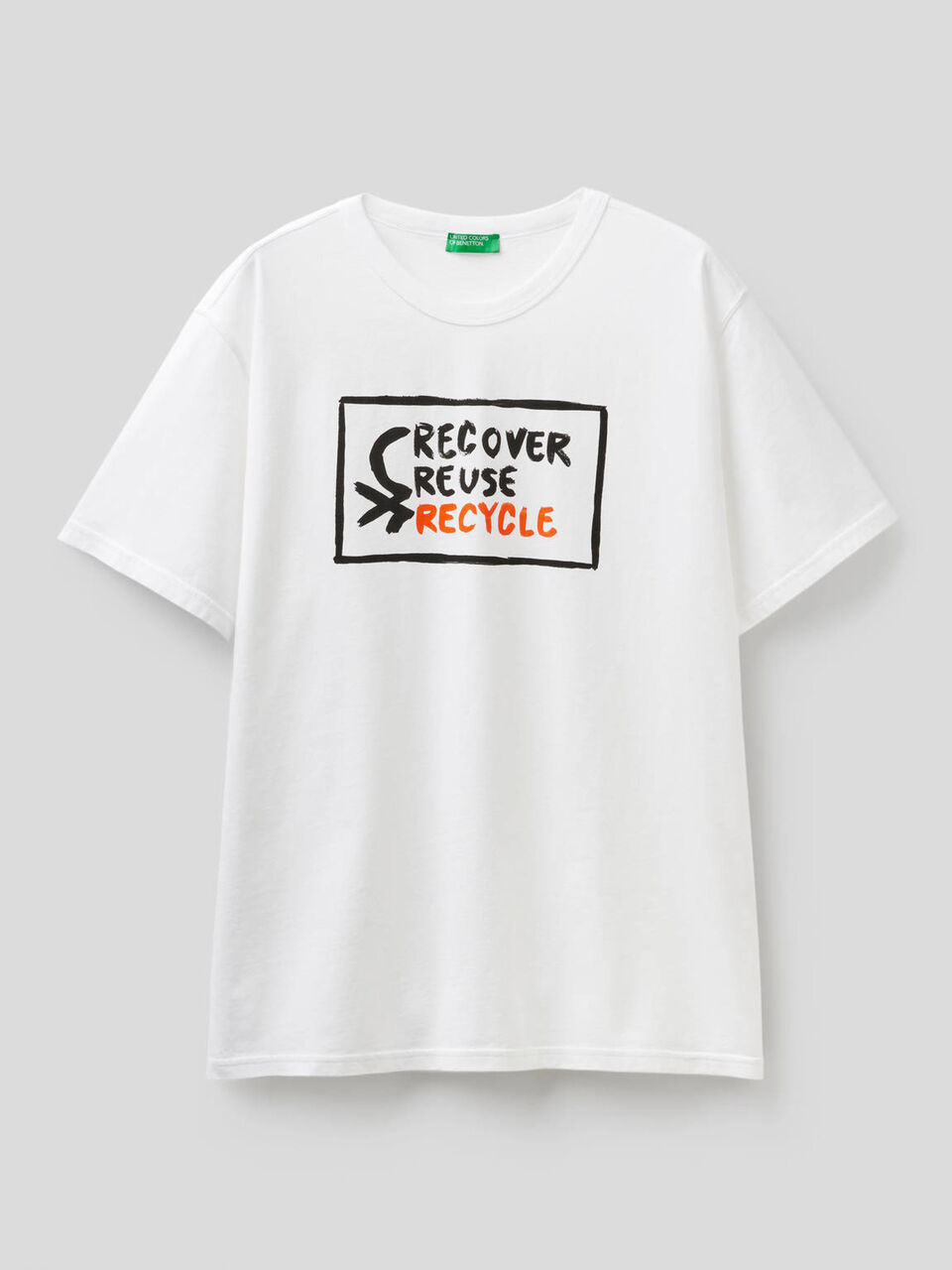 100% organic cotton t-shirt with print image number 1