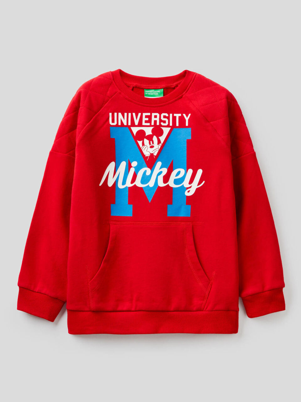 Mickey Mouse sweatshirt with quilted detail image number 1