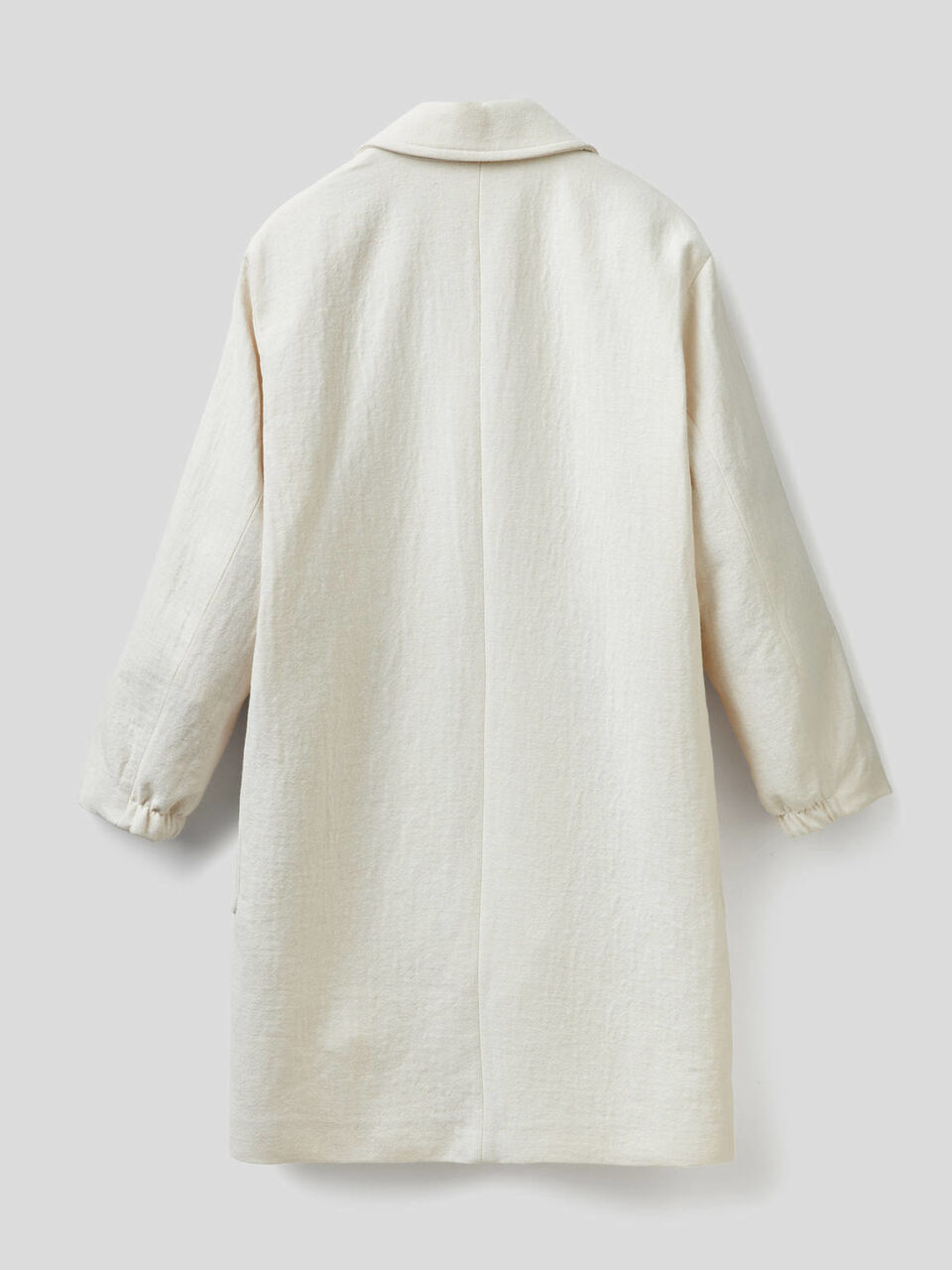 Coat in recycled fabric image number 2