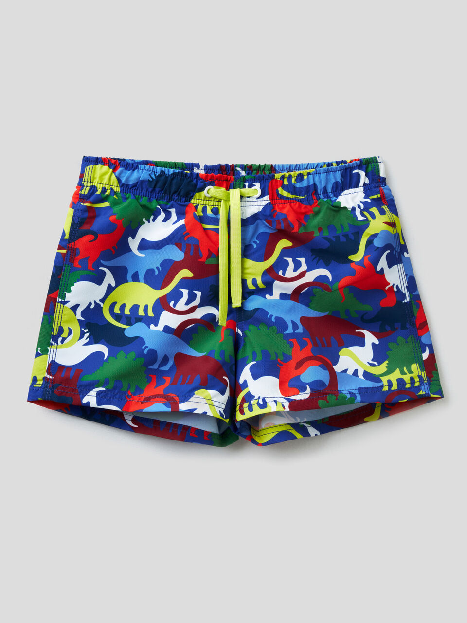 Swim trunks with pattern print image number 1