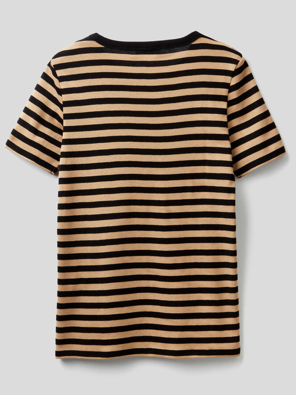 Crew neck striped t-shirt image number 2
