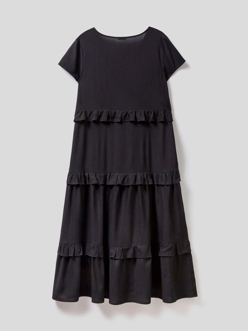 Midi dress in sustainable viscose image number 2
