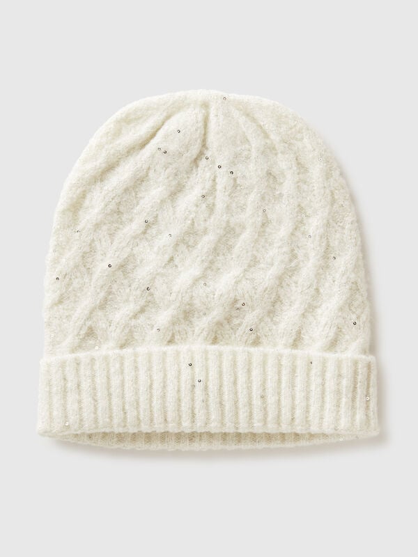 Hat with lurex Junior Girl
