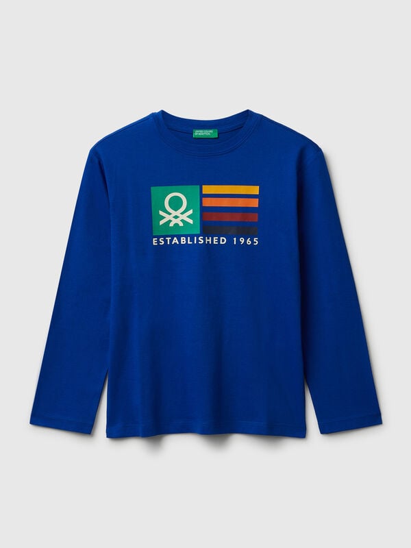 Long sleeve cotton t-shirt Junior Boy