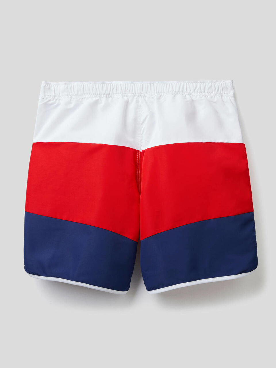 Color block swim trunks image number 2