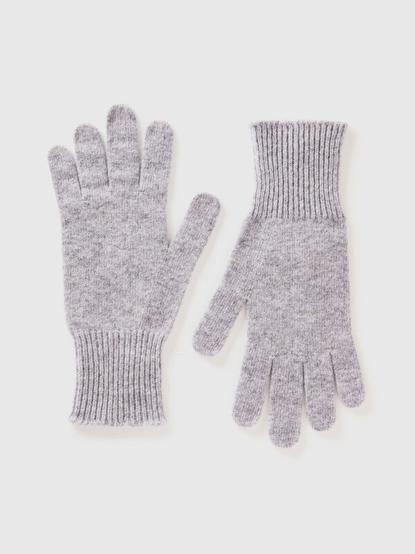 Gloves in pure Merino wool Women