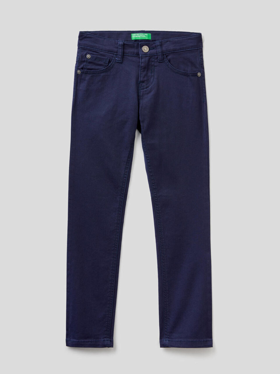 Five pocket slim fit trousers image number 1
