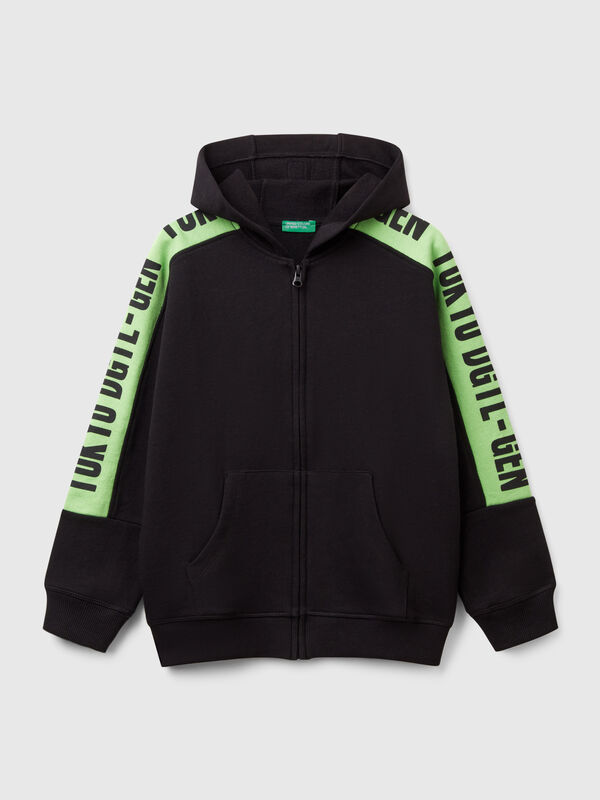 Oversized fit sweatshirt with bands Junior Boy