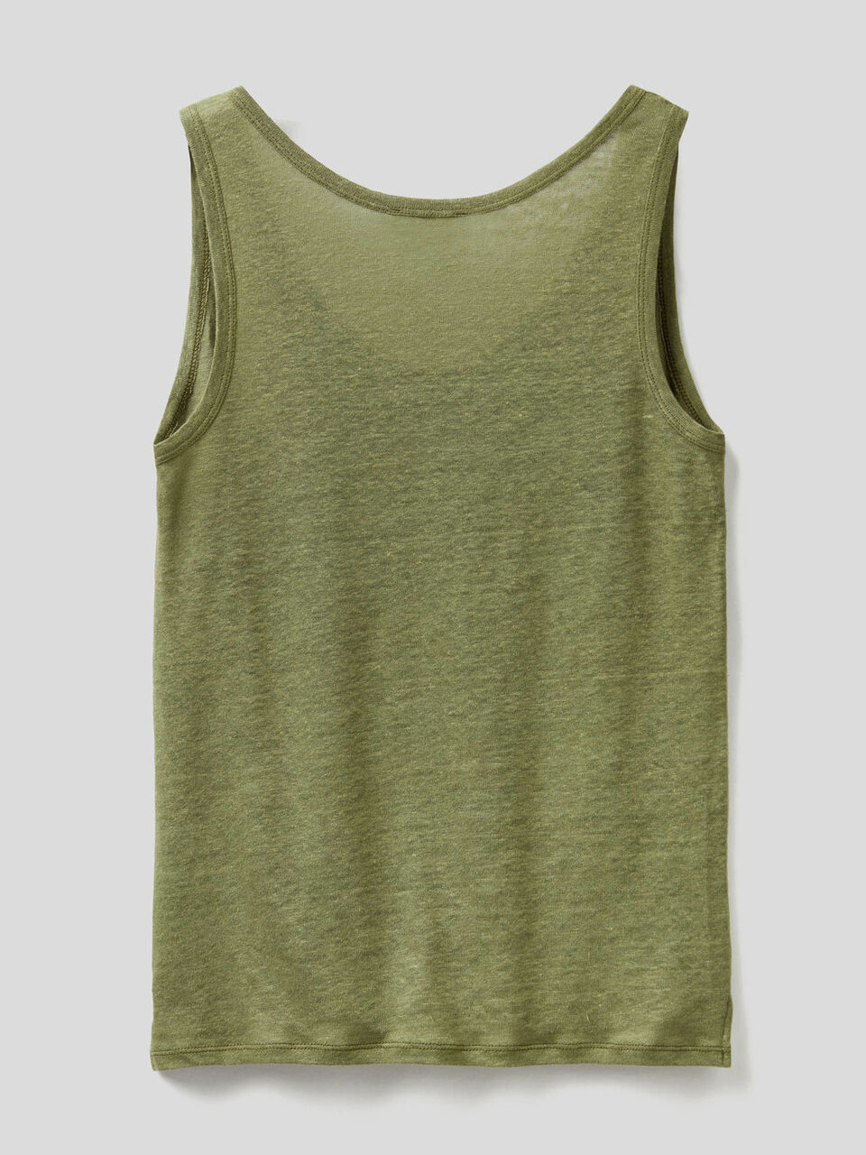 100% linen tank top image number 2