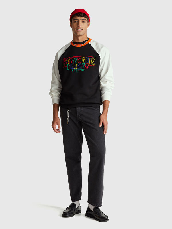 Stranger Things relaxed fit sweatshirt Men