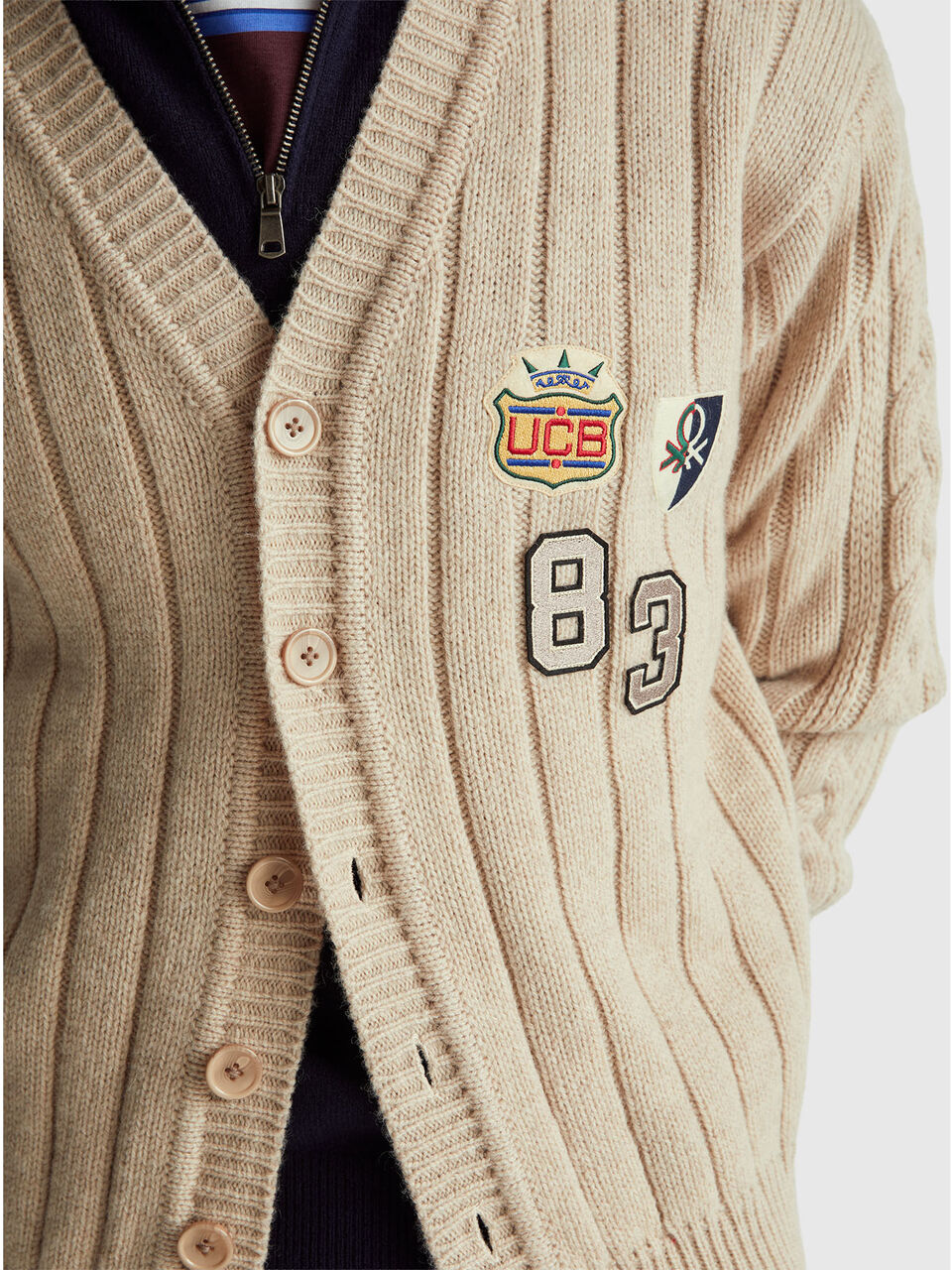 L/S CARDIGAN Men image number null