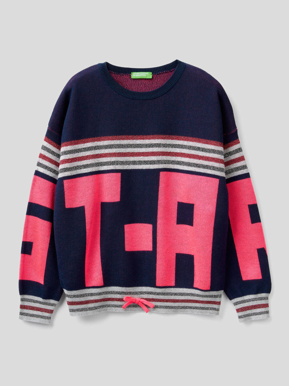 Sweater with inlay image number 1