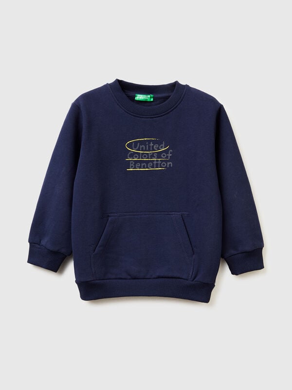 Warm sweatshirt with kangaroo pocket Junior Boy