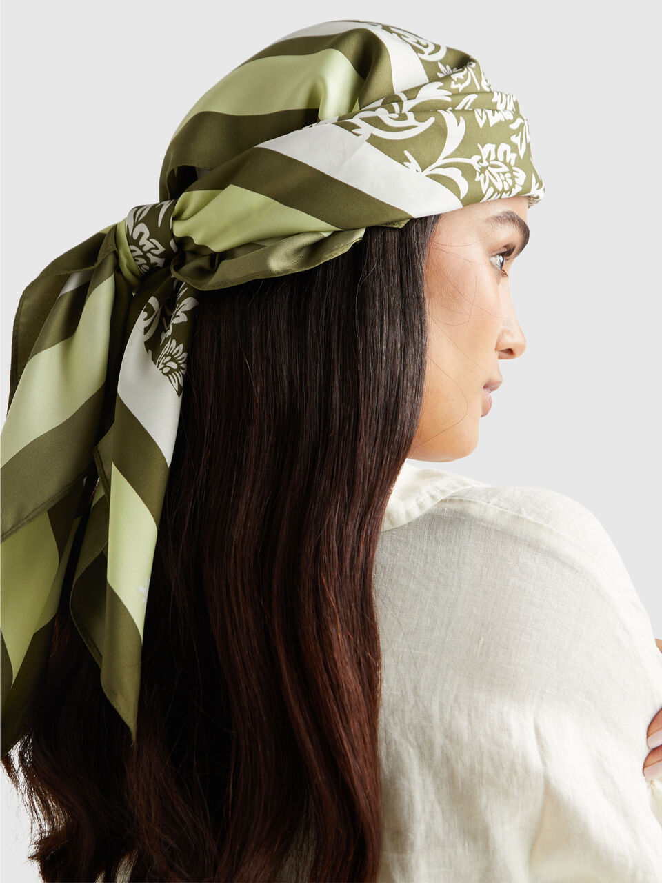 SQUARE SCARF Women image number null