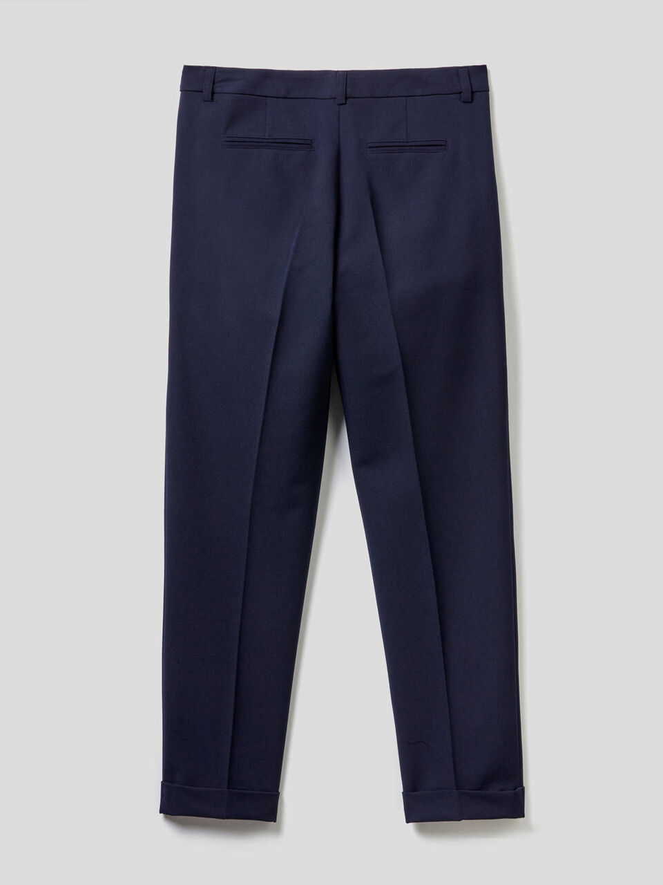Stretch trousers with cuffs image number 2