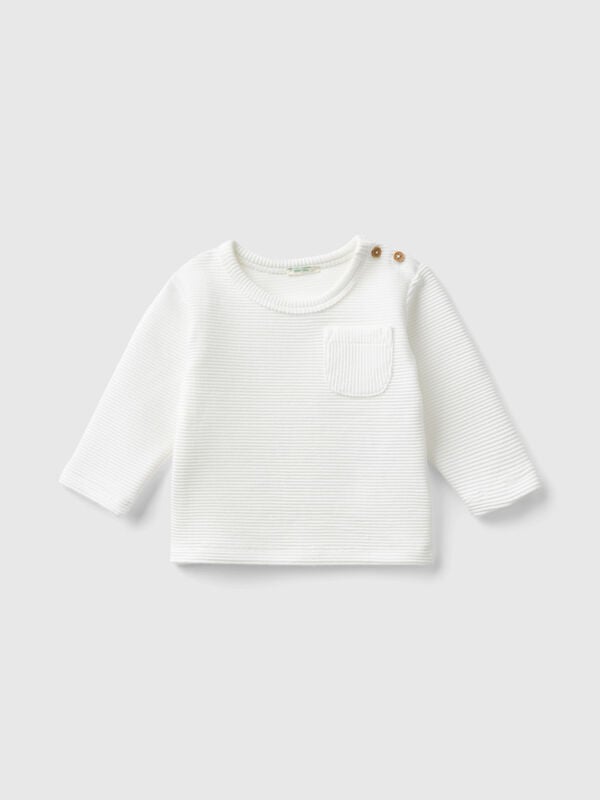 Warm t-shirt with pocket New Born (0-18 months)