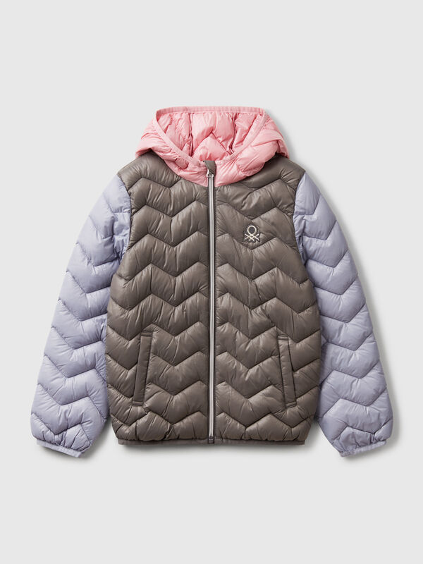 Padded jacket with hood Junior Girl