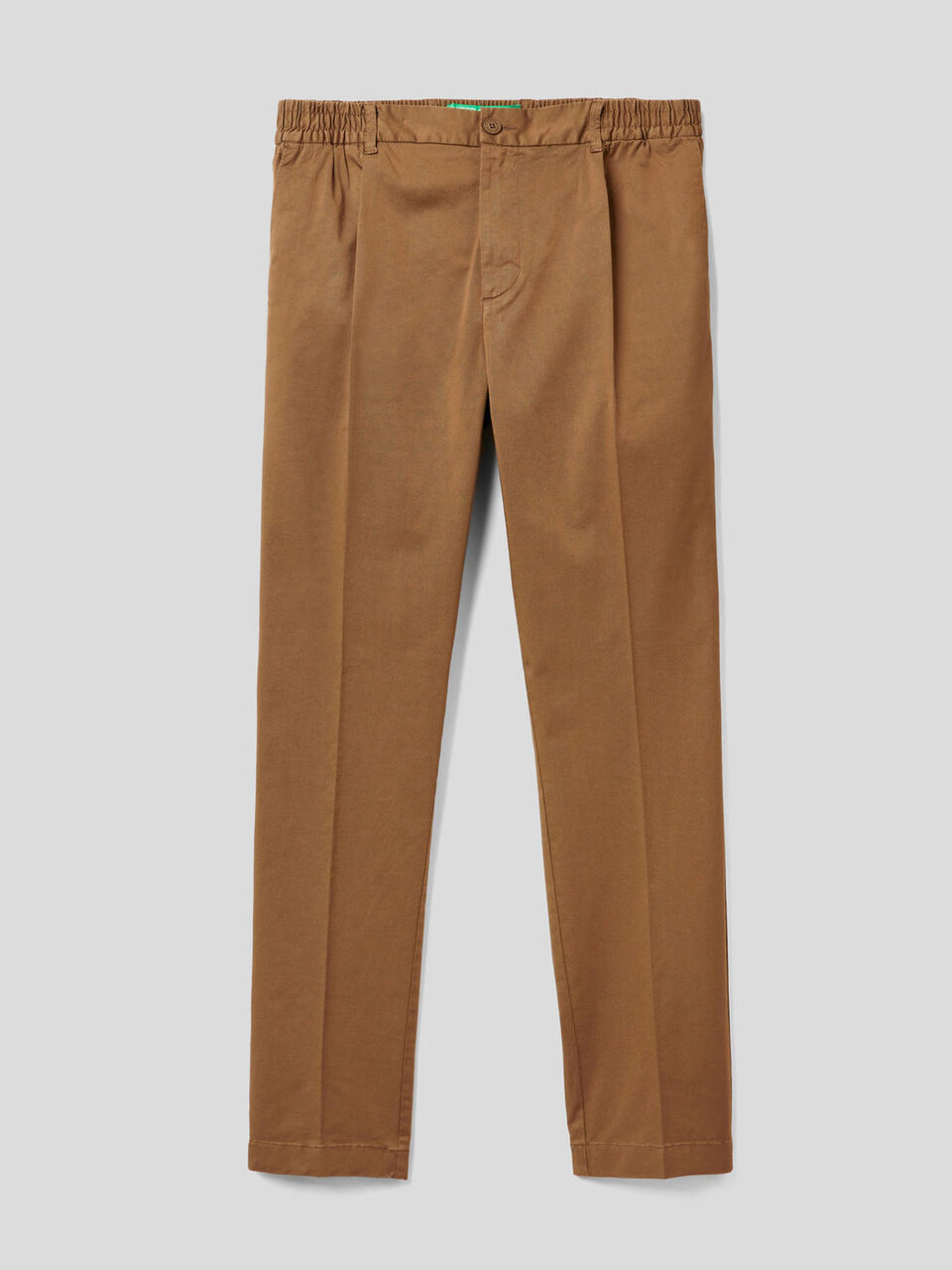 Trousers with elastic waist image number 1