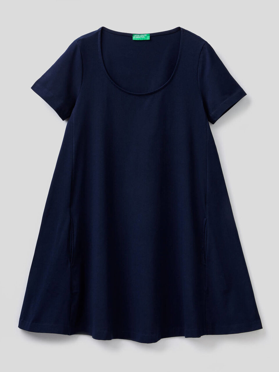 Stretch cotton dress image number 1