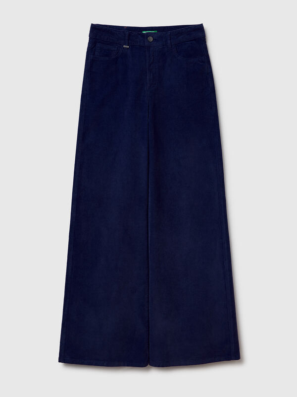 Wide fit corduroy trousers Wide fit corduroy trousers Women