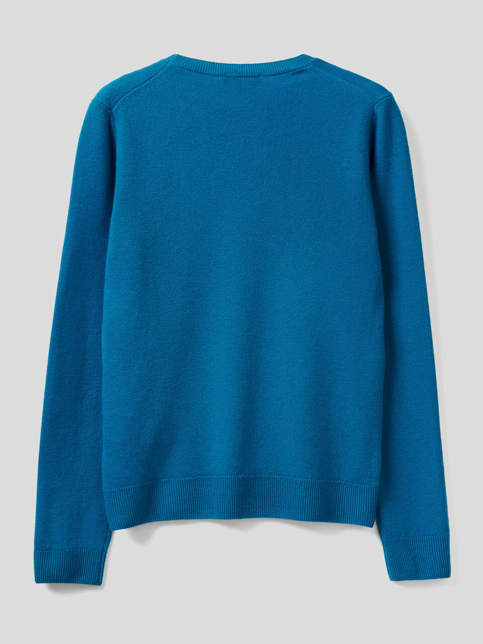 Crew neck sweater in pure virgin wool image number 2