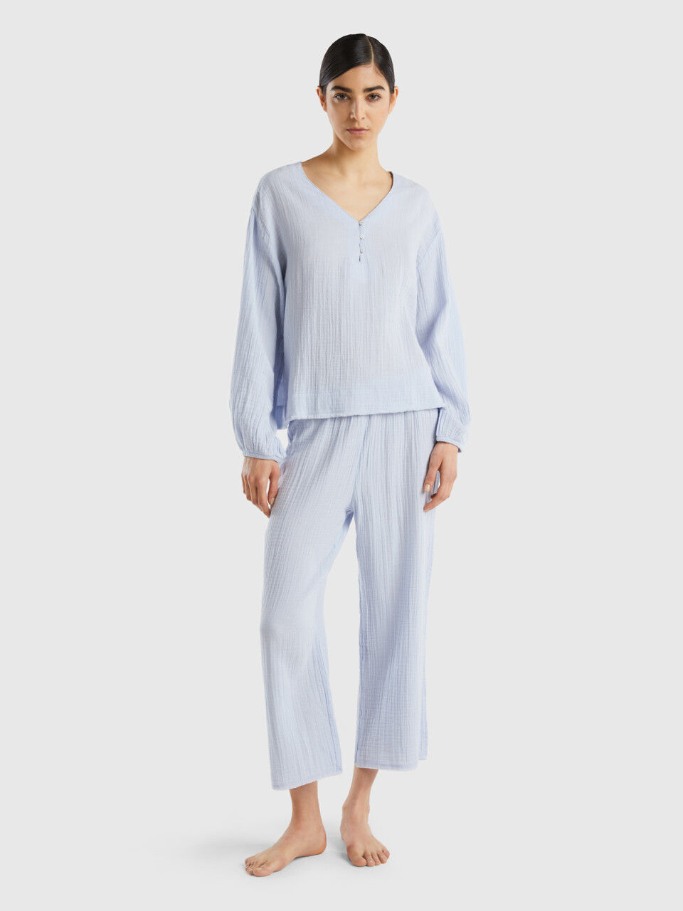 Pyjamas in warm cotton