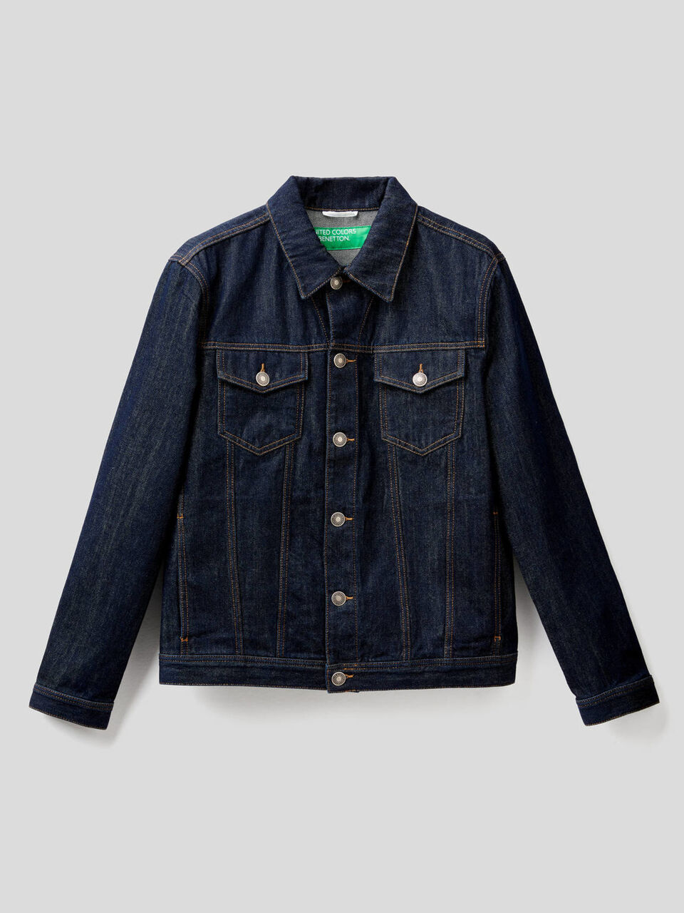 100% cotton denim jacket image number 1