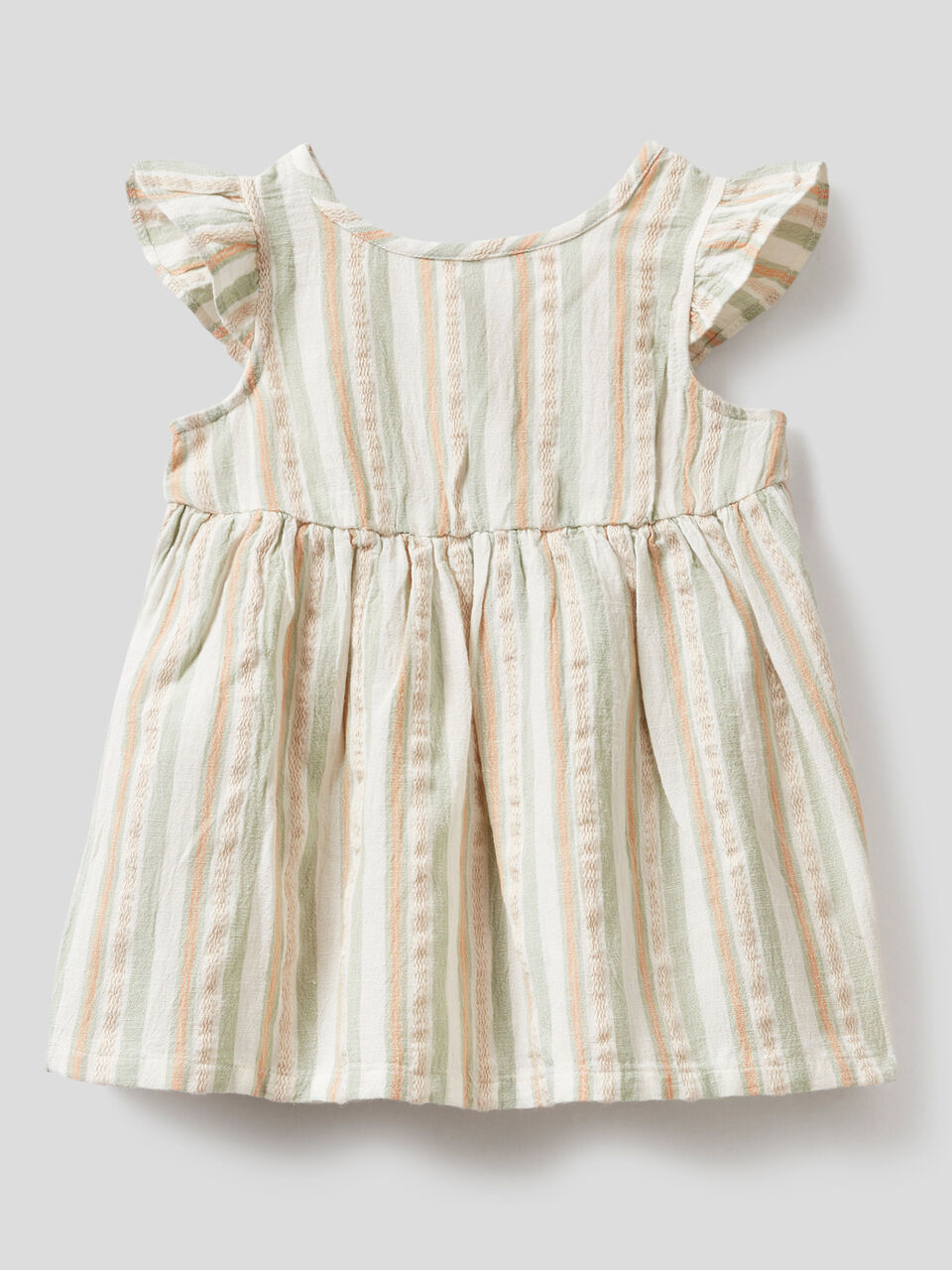 Striped dress with crisscross on the back image number 1