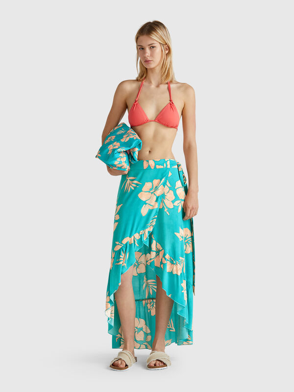 Floral print sarong Women