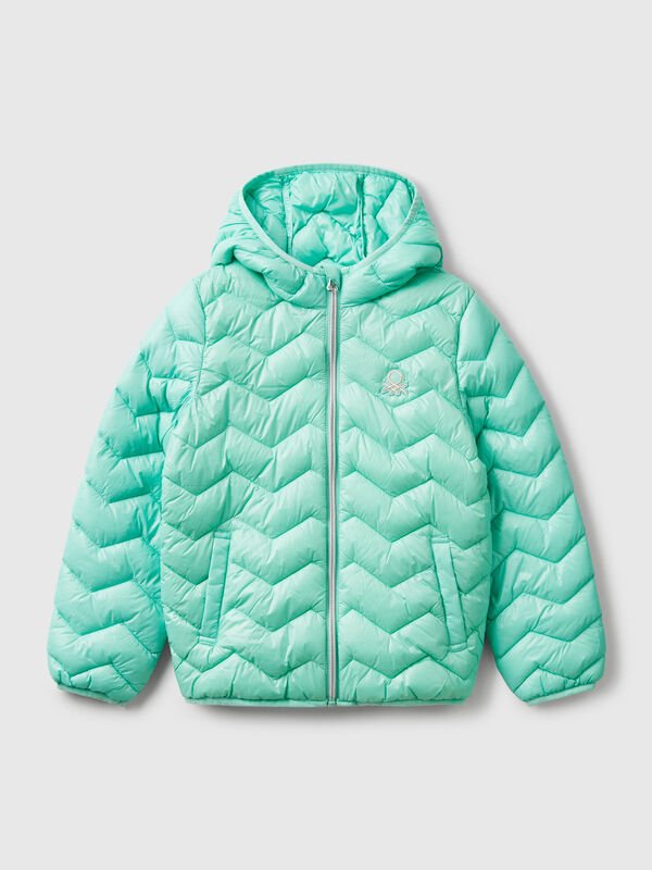 Padded jacket with hood Junior Girl