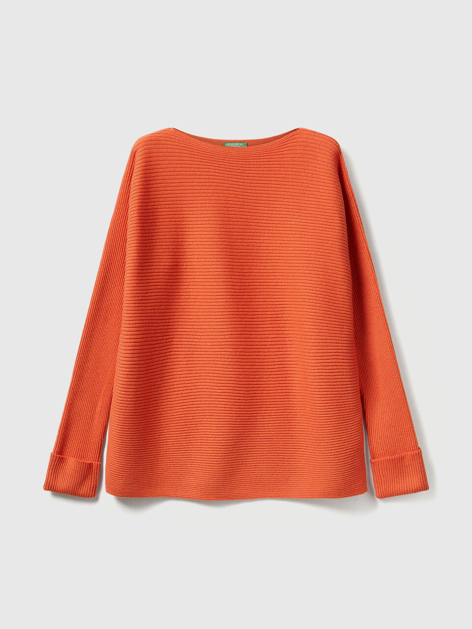 BOAT-NECK SWEAT.L/S Women image number 1
