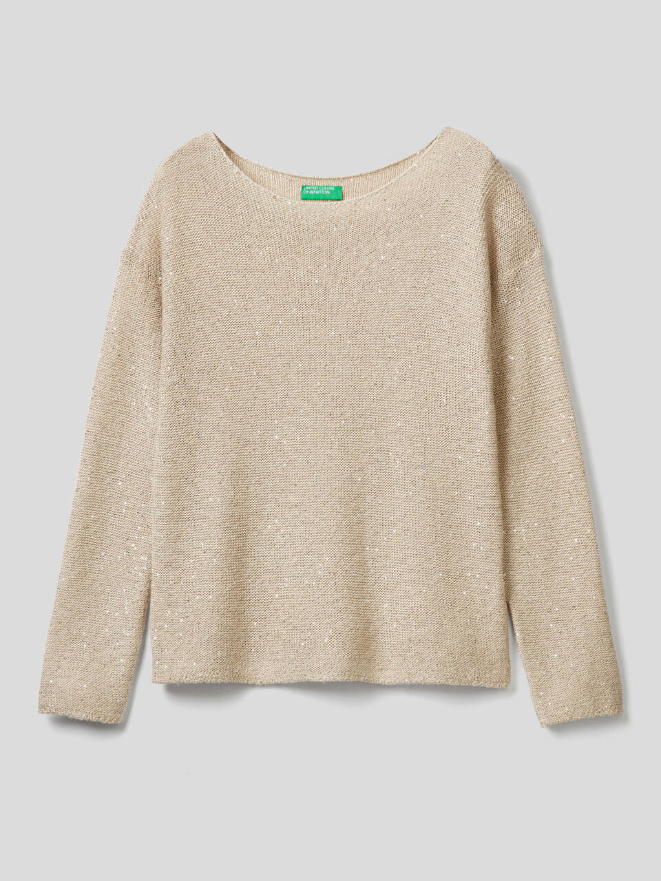 Sweater with wide neck image number 1