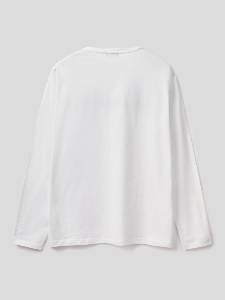 Long sleeve t-shirt with logo print image number 2