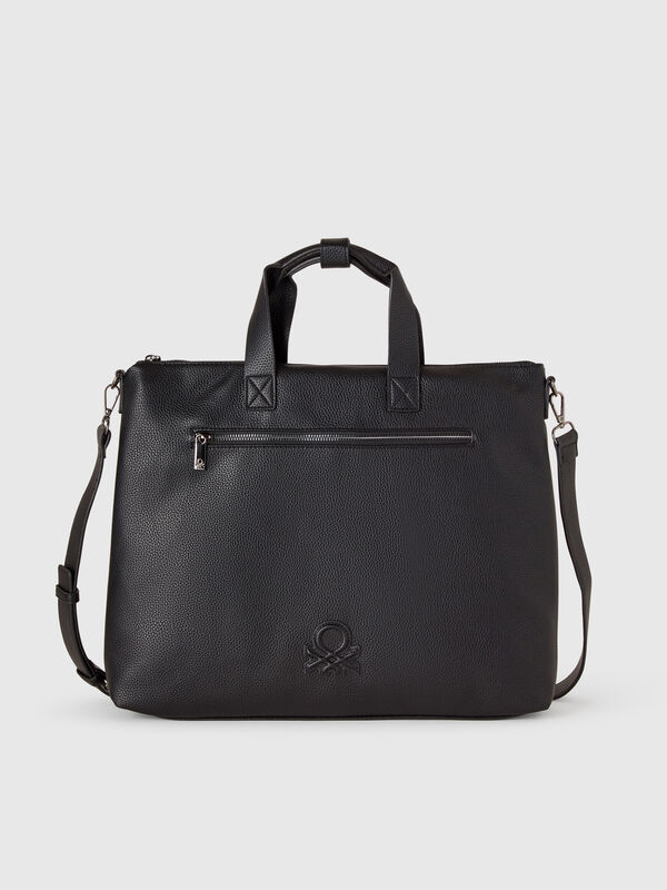 Messenger bag in imitation leather Men