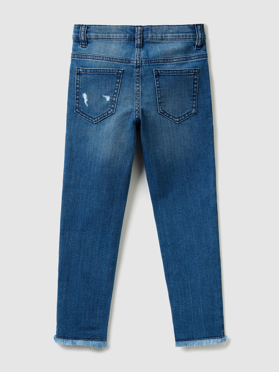 Stretch jeans with tears image number 2