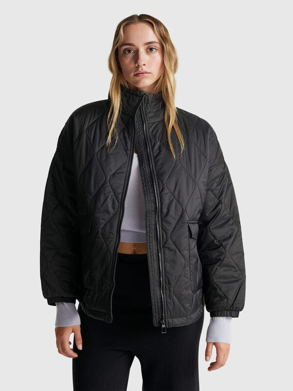 Quilted nylon jacket Women