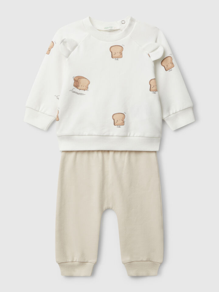 SET SWEATER+TROUSERS New Born (0-18 months)