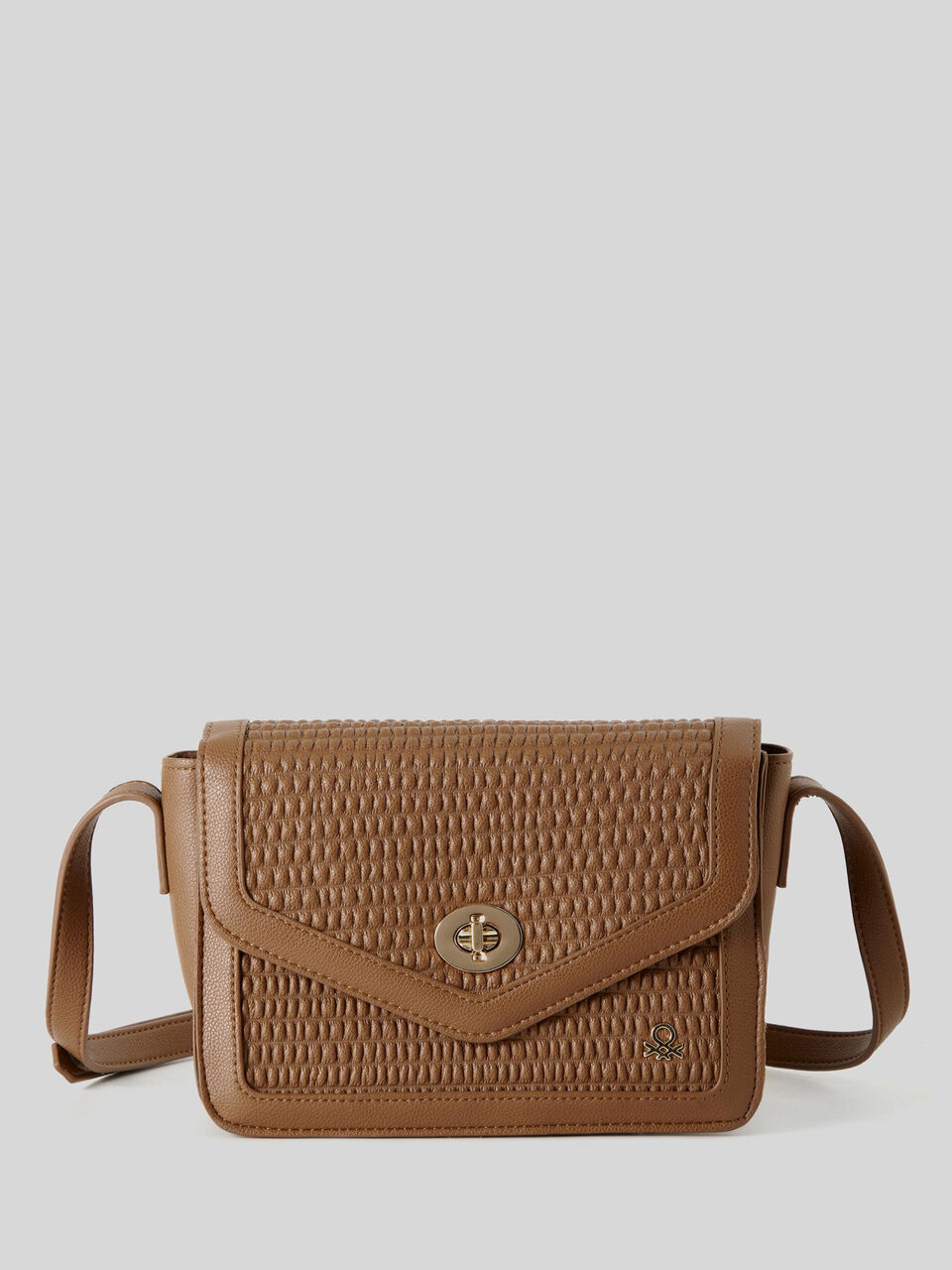 Leather look crossbody bag image number 1