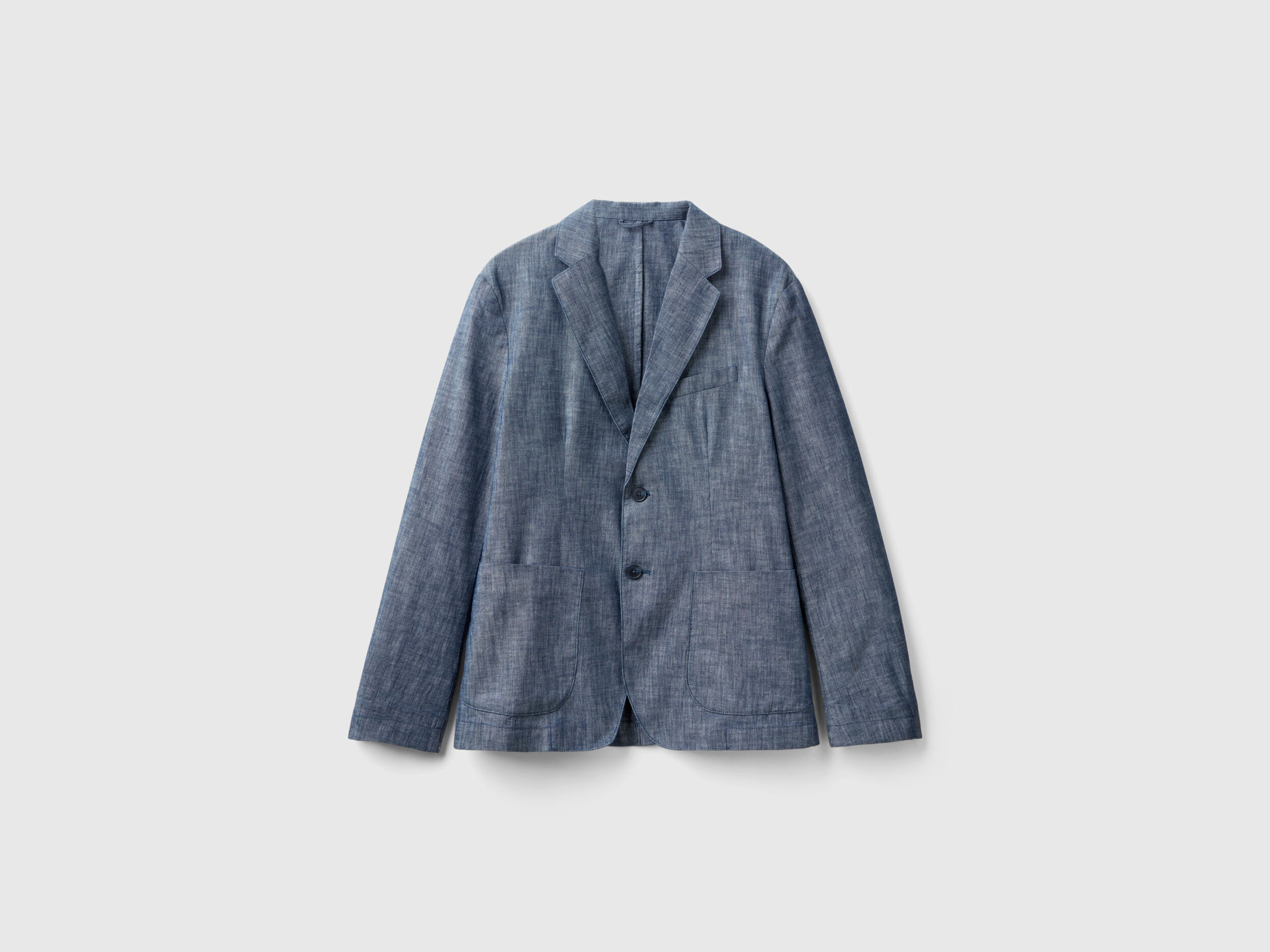 Chambray blazer mens new arrivals