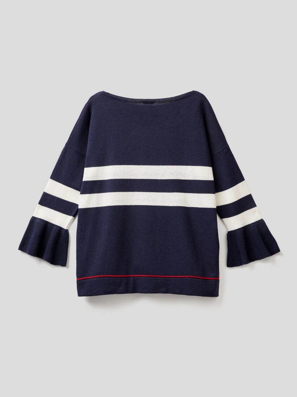 Sweater with flared sleeves image number 2