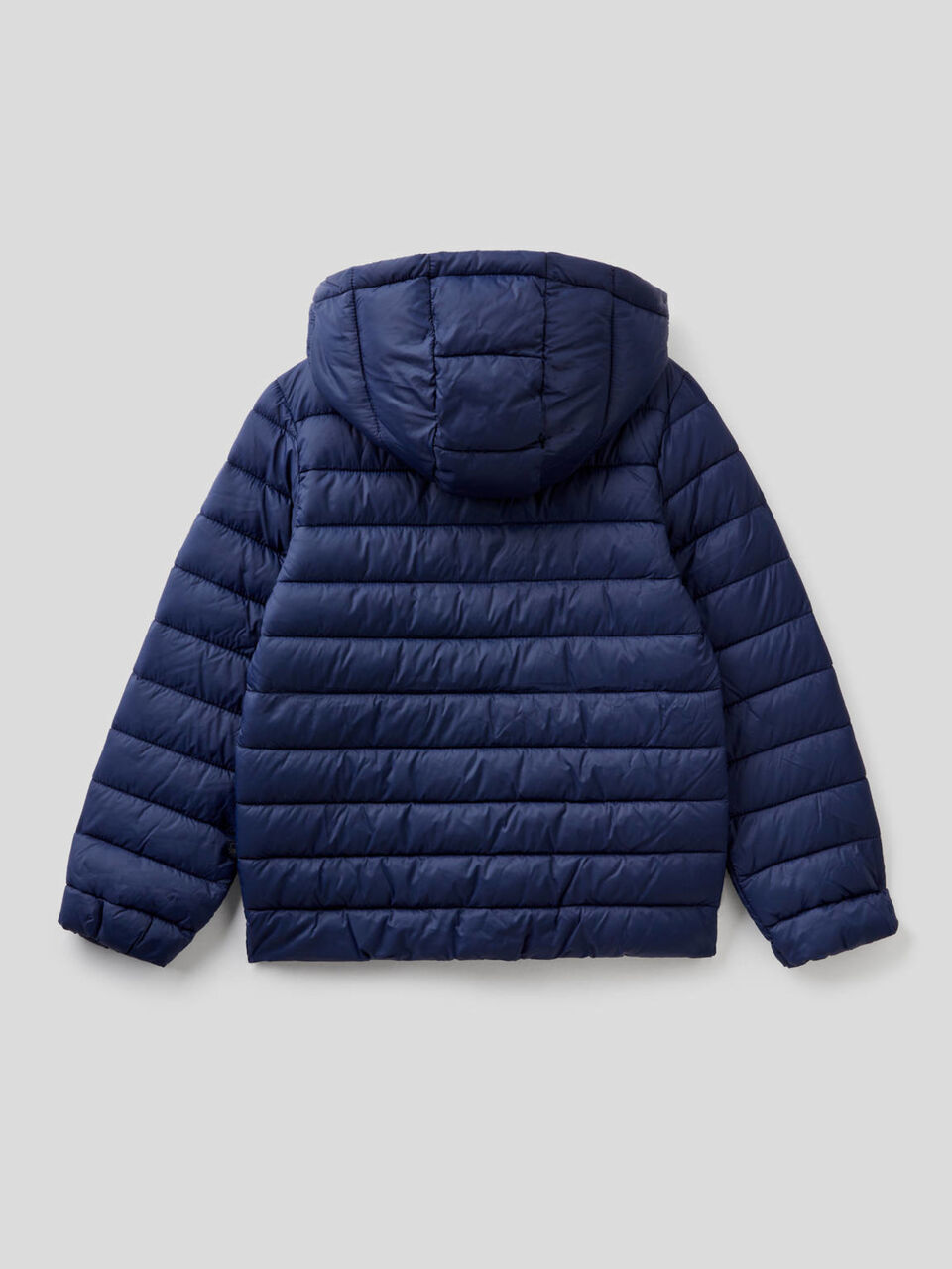Jacket with hood in technical fabric image number null
