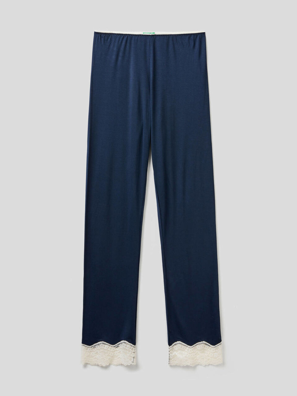 Trousers with lace details image number 1
